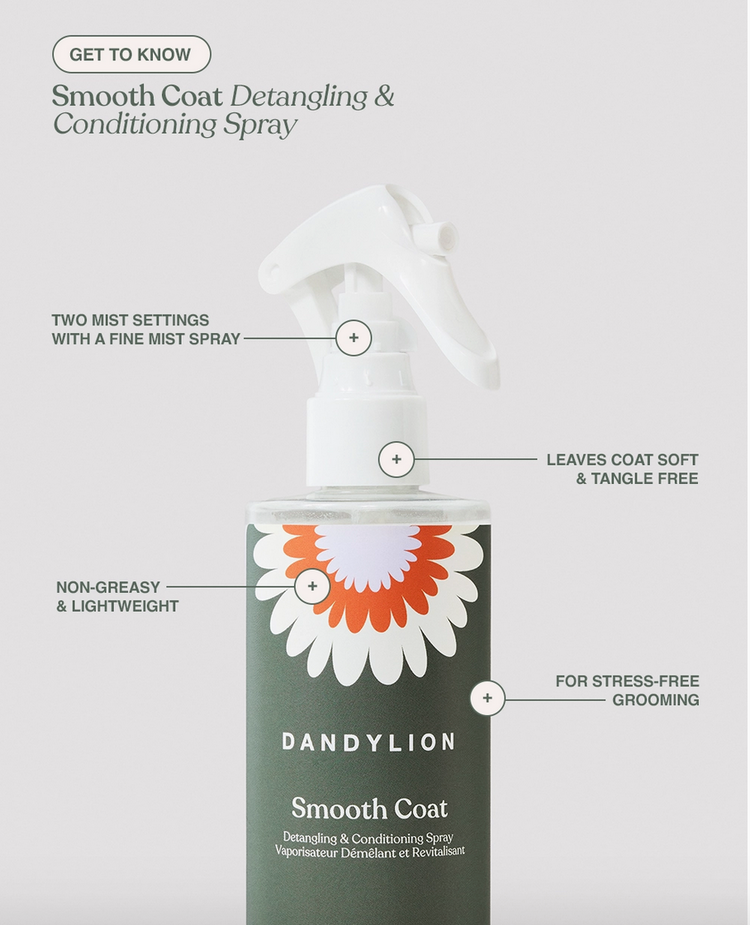 Dandylion Dandylion - Smooth Coat - Detangling & Conditioning Spray