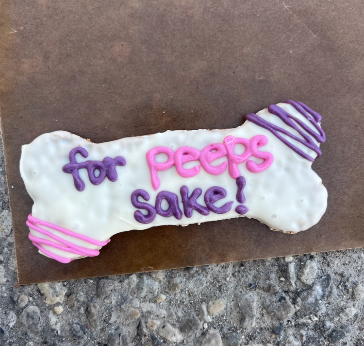 The Barkery The Barkery - For Peeps Sake - Bone