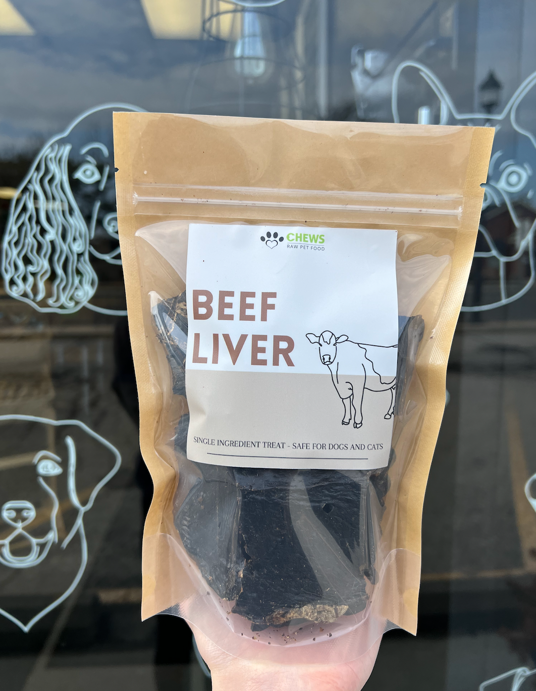Chews Chews - Treat Bag - Beef Liver - 200g