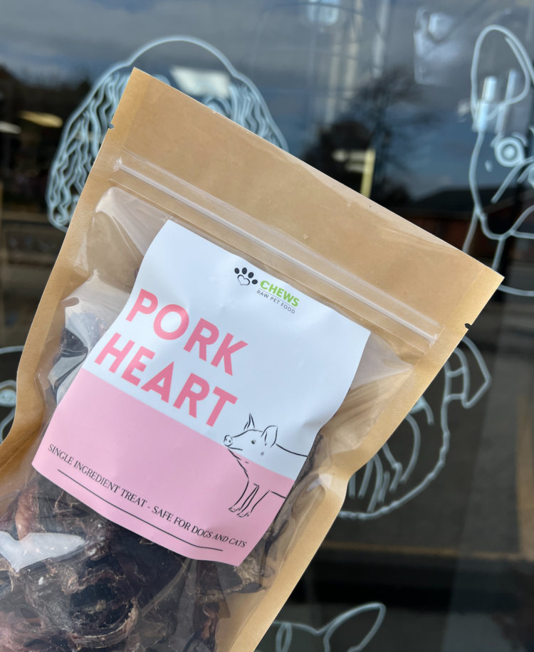 Chews Chews - Treat Bag - Pork Heart - 140g