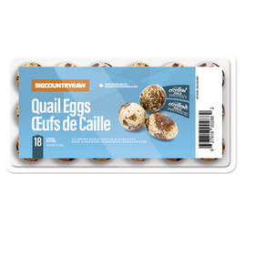 BCR BCR - Frozen Quail Egg - 18Ct.