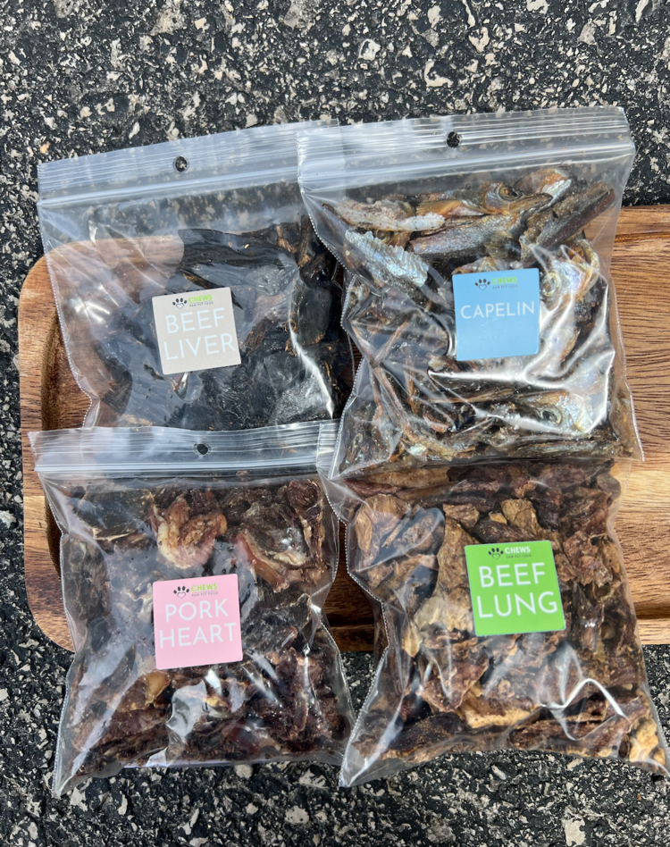 Chews Chews - Topper - Pork Heart - 50g