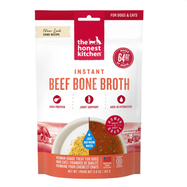 Honest Kitchen Honest Kitchen - Bone Broth - Beef - 3.6oz