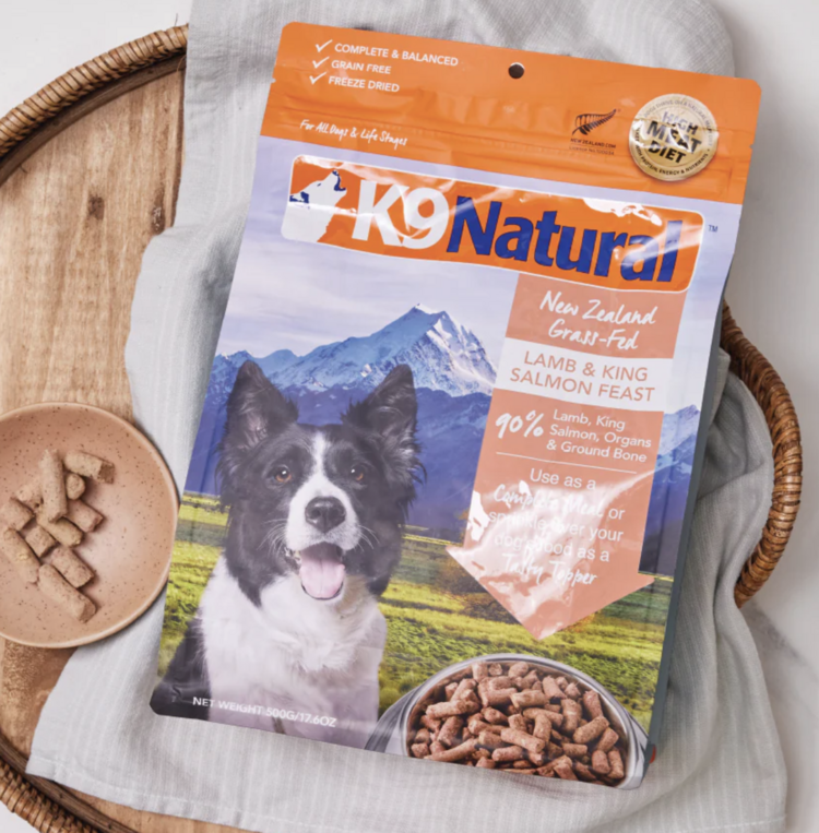 K9 Naturals K9 Natural - Freeze Dried - Lamb & King Salmon Feast -