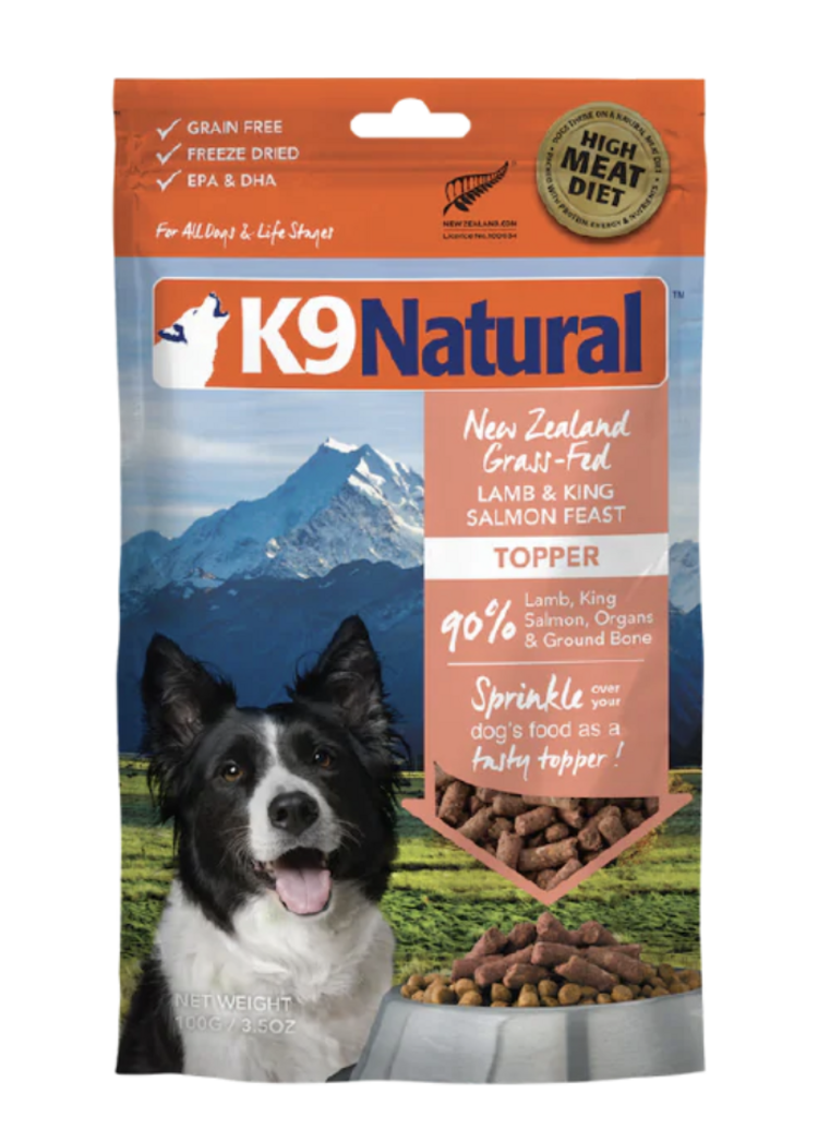 K9 Naturals K9 Natural - Freeze Dried - Lamb & King Salmon Feast -