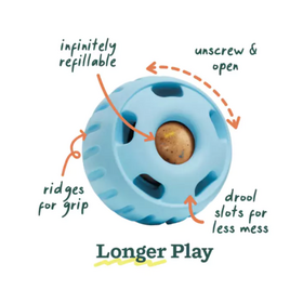 Woof Woof - Pupsicle - Party Blue -