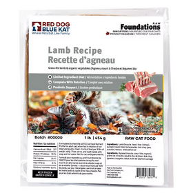 Red Dog Blue Kat Red Dog Blue Kat - Foundations CAT -  Lamb 1lb (4x0.25)