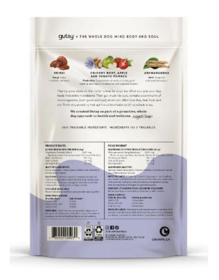 Crumps' Naturals Crumps - Gutsy - Calm Bites - 130g