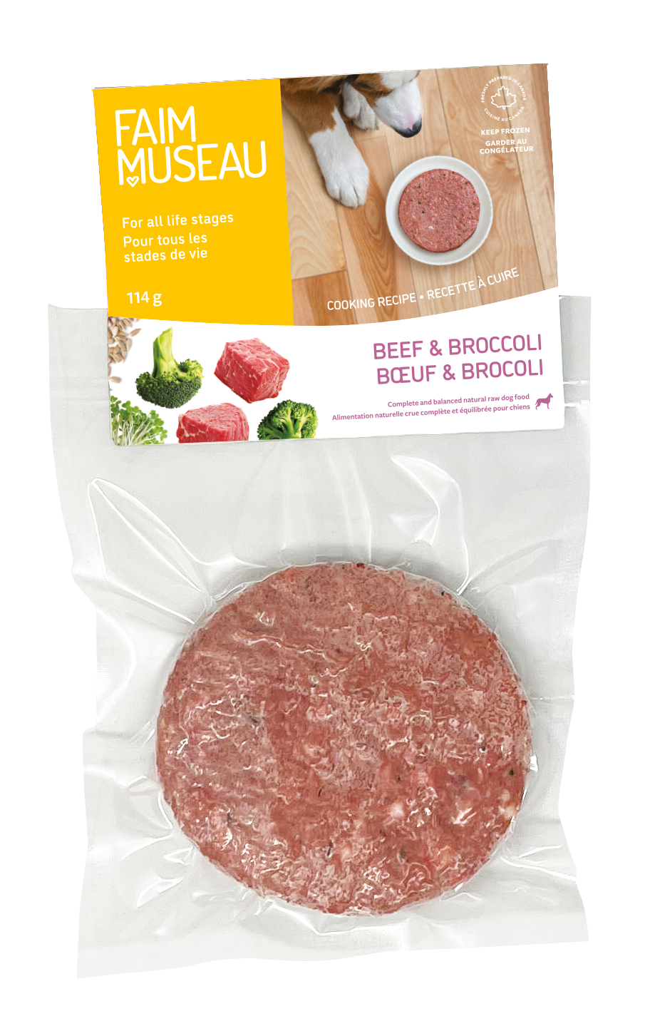Faim Museau Faim Museau - Beef and Broccoli - Single - 4oz
