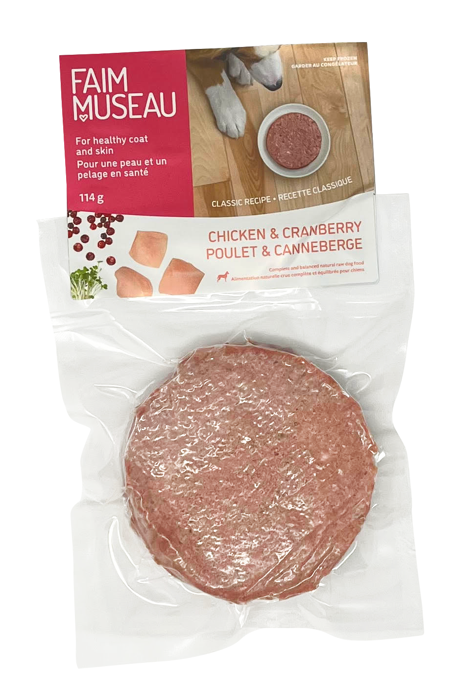 Faim Museau Faim Museau - Chicken and Cranberry - Single - 4oz