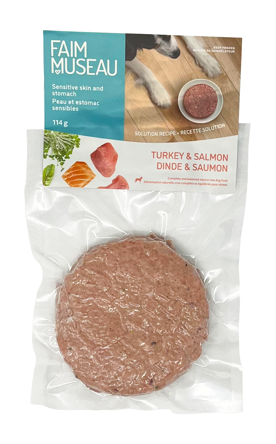 Faim Museau Faim Museau - Turkey and Salmon - Single - 4oz