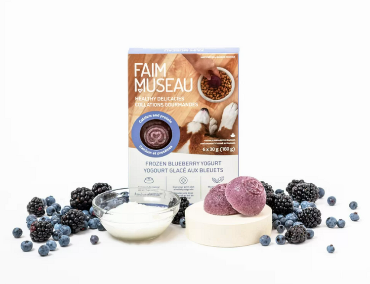 Faim Museau Faim Museau - Frozen Blueberry Yogurt