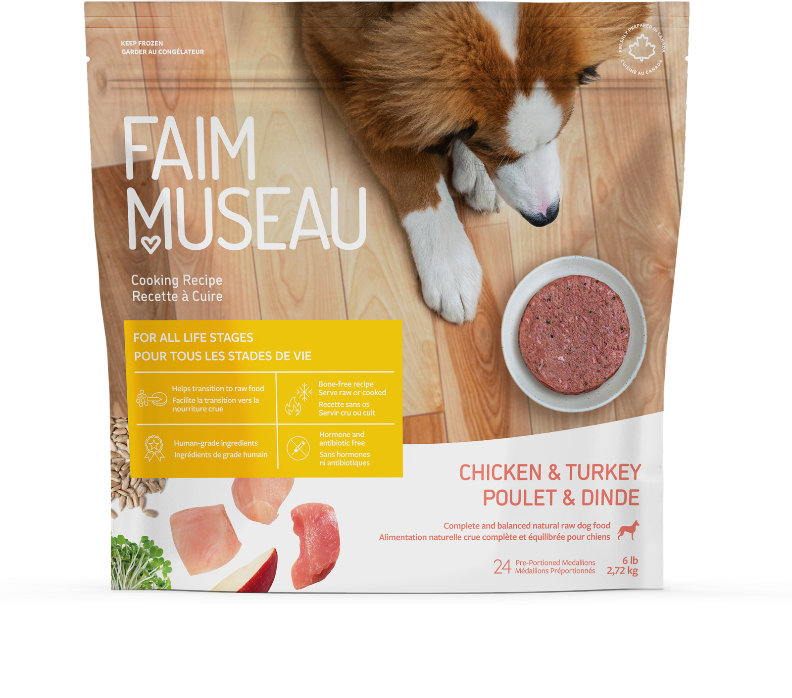 Faim Museau Faim Museau - Chicken and Turkey - 6lb