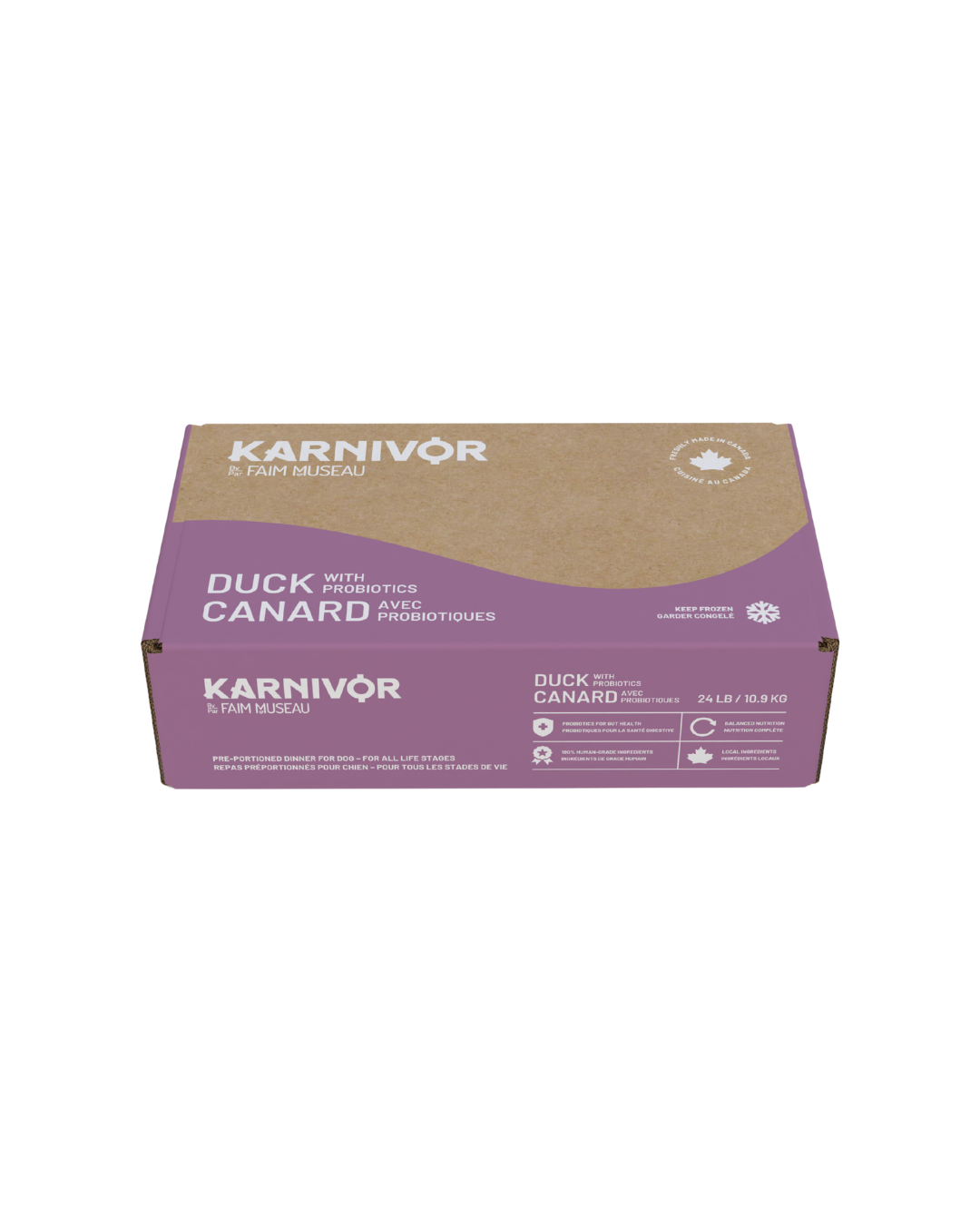 Faim Museau Faim Museau - Karnivor - Duck with Probiotics - 24lb
