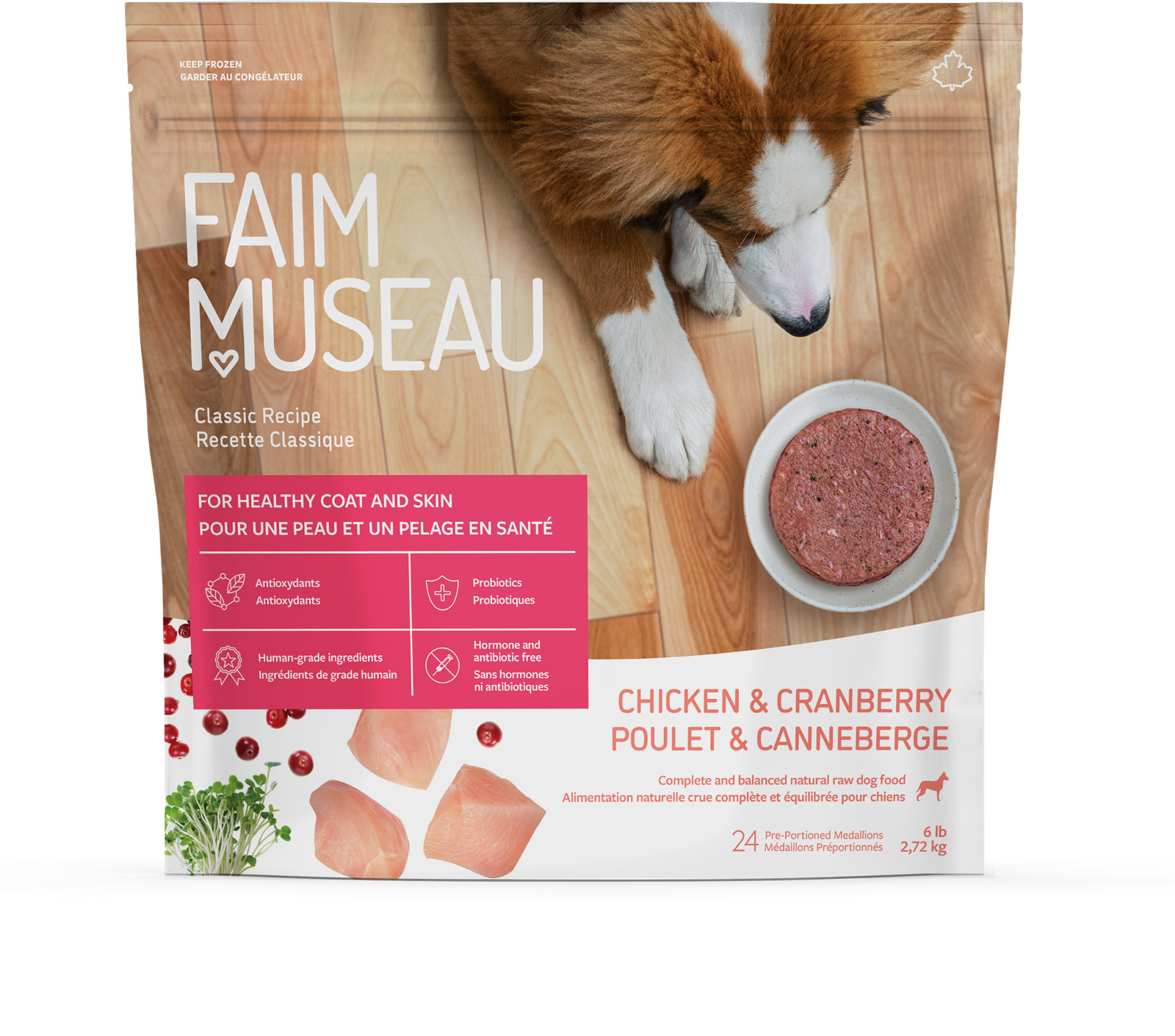 Faim Museau Faim Museau - Chicken and Cranberry - 6lb