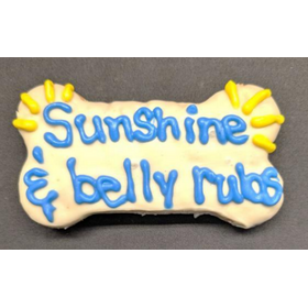 The Barkery The Barkery - Sunshine and Belly Rubs - Bone