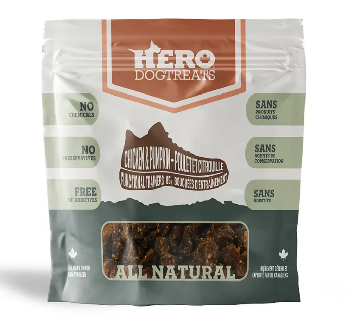 Hero Dog Treats Hero - Trainers - Chicken and Pumpkin