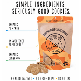 Winnie Lou Winnie Lou - Pumpkin Cookies - 4oz