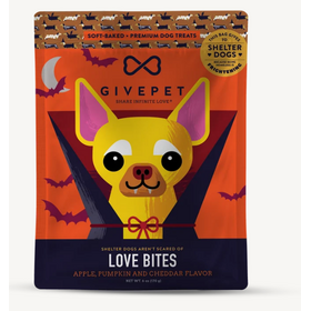 GivePet GivePet - Love Bites - Apple, Pumpkin, and Cheddar - 6oz