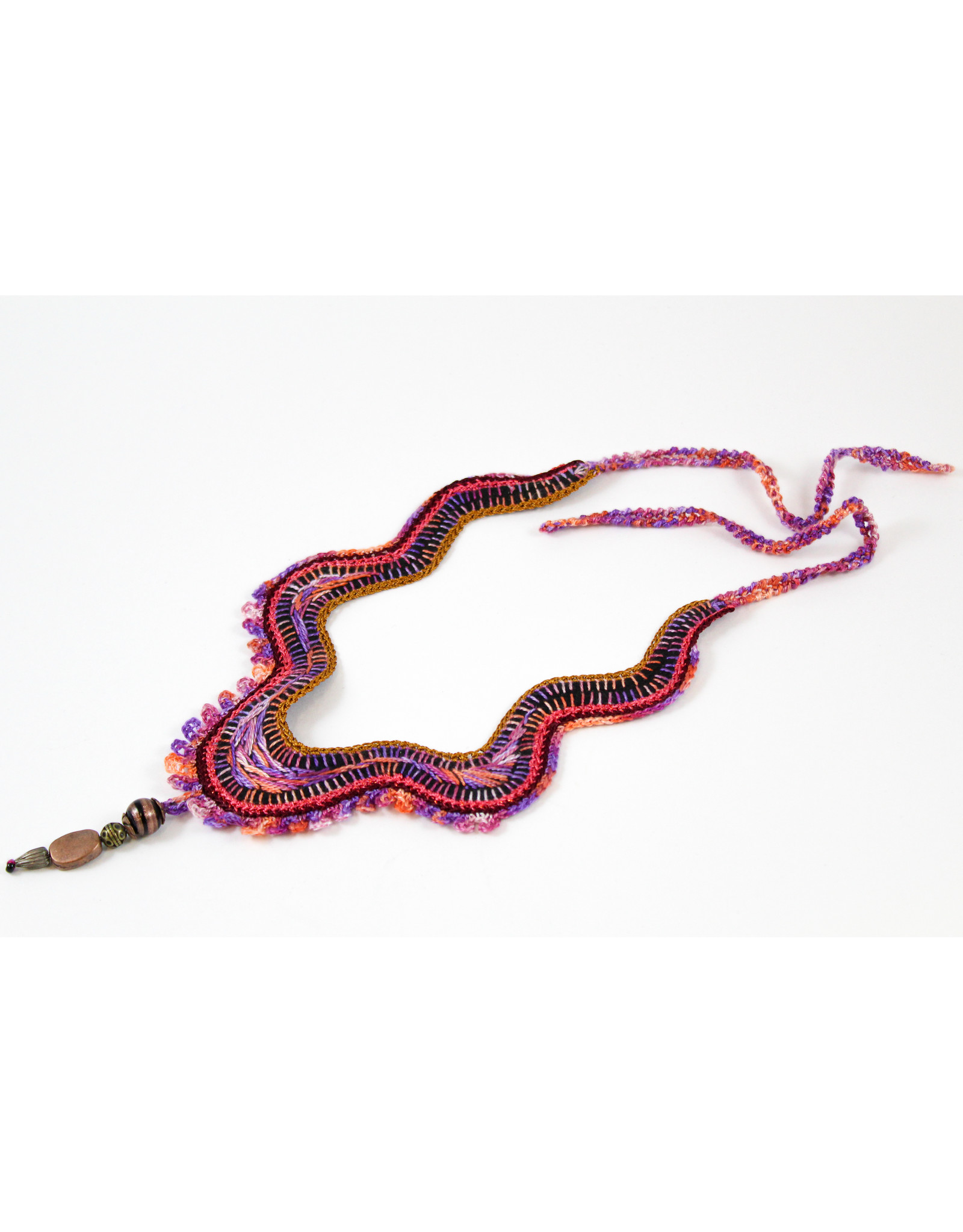 GUNDI Embroidered Necklace by Gundi