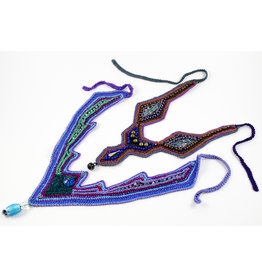 GUNDI Embroidered and Beaded Necklace by Gundi