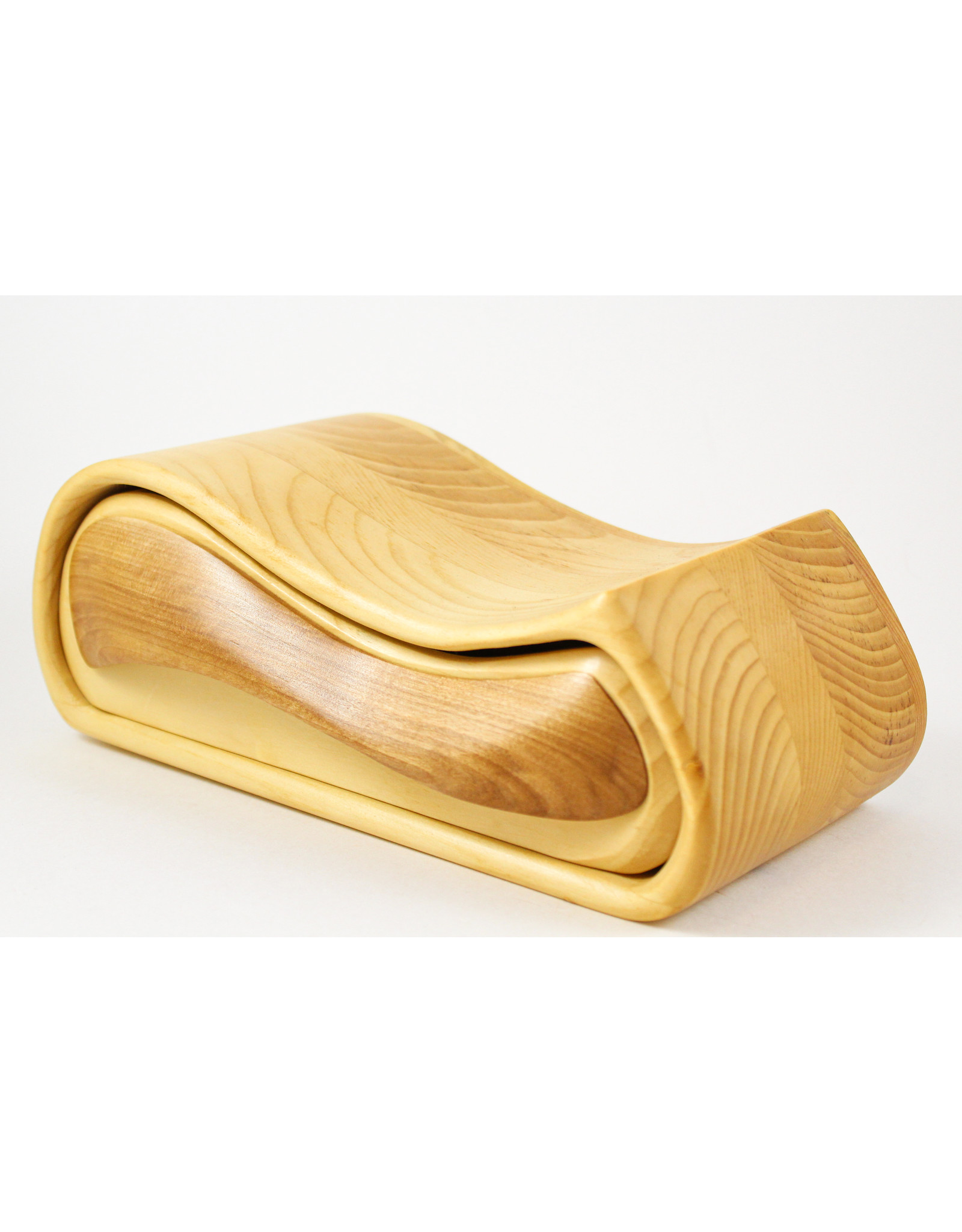 Robert Evans/Woodsmiths Single Drawer Wave Box by Woodsmiths