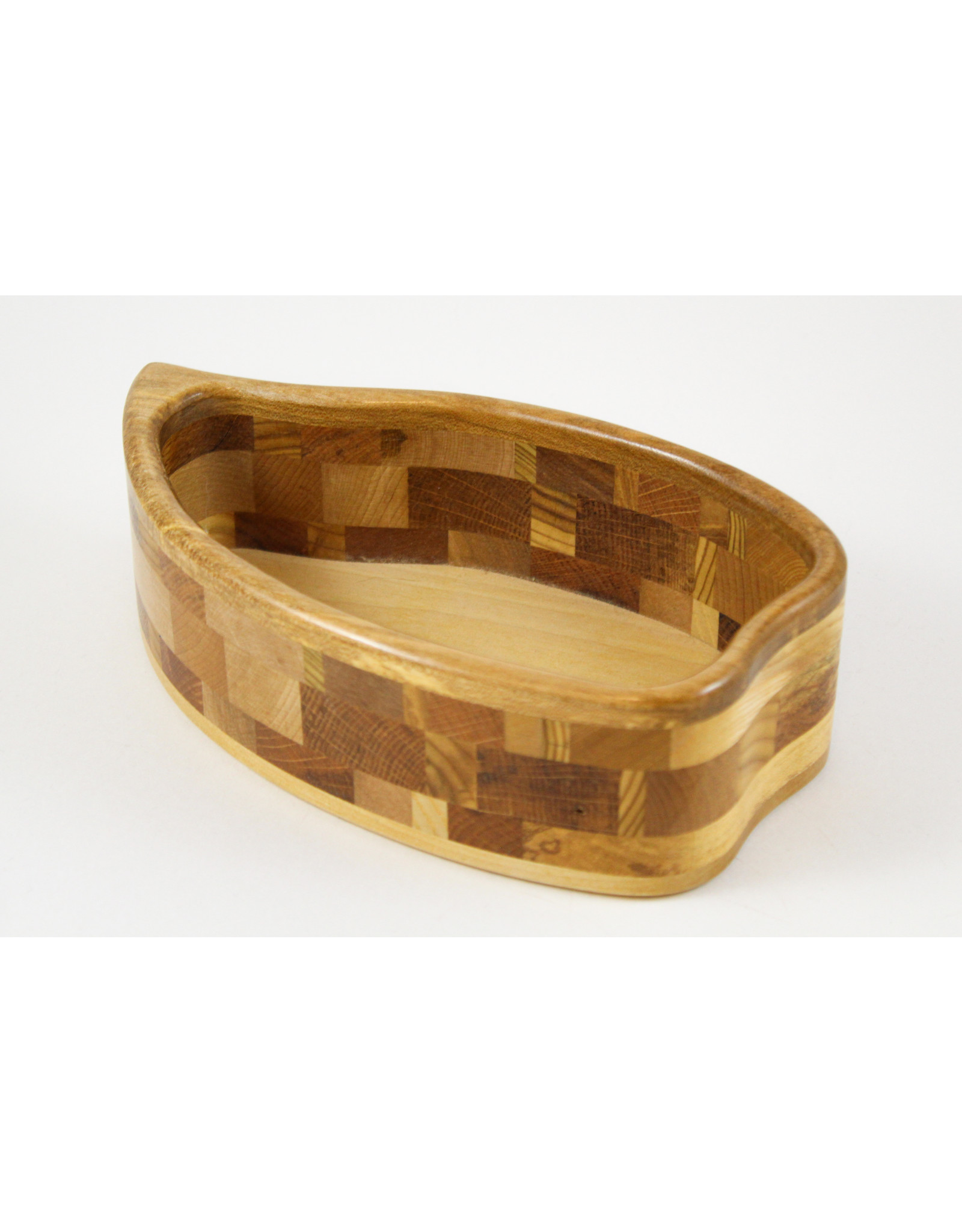 Robert Evans/Woodsmiths Oval and Leaf Boxes by Woodsmiths