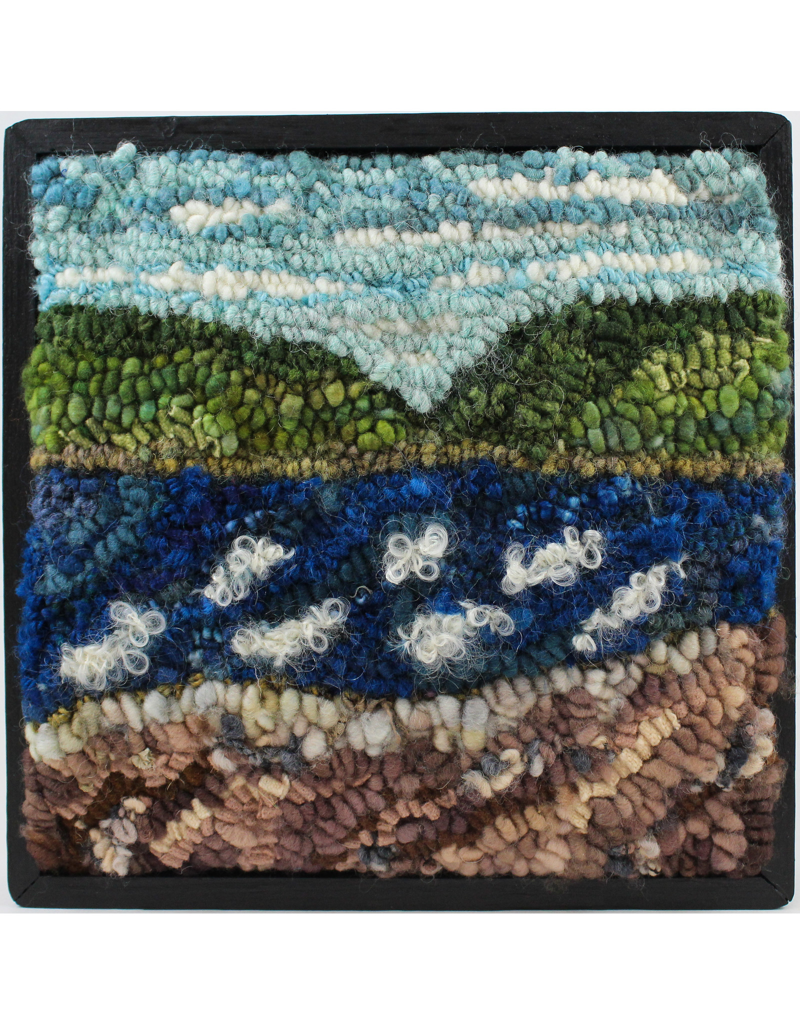 Carol Beaton Framed Hooked Mats (5 Styles) by Joynat Designs