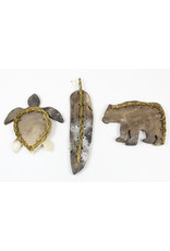 Nancy Oakley Smoke-Fired Wall Hangings by Nancy Oakley