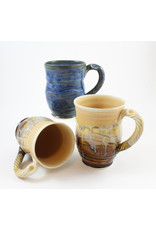 Linda Wright Pottery Cups by Linda Wright