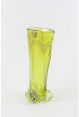 Glass Artisans/Wendy Smith Green Blown Glass Vase by Glass Artisans