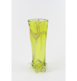 Glass Artisans/Wendy Smith Yellow Blown Glass Vase by Glass Artisans