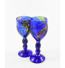 Glass Artisans/Wendy Smith Wine Goblet by Glass Artisans