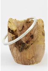 Karen Wawer Pure Silver Anticlastic Bangle by Karen Wawer