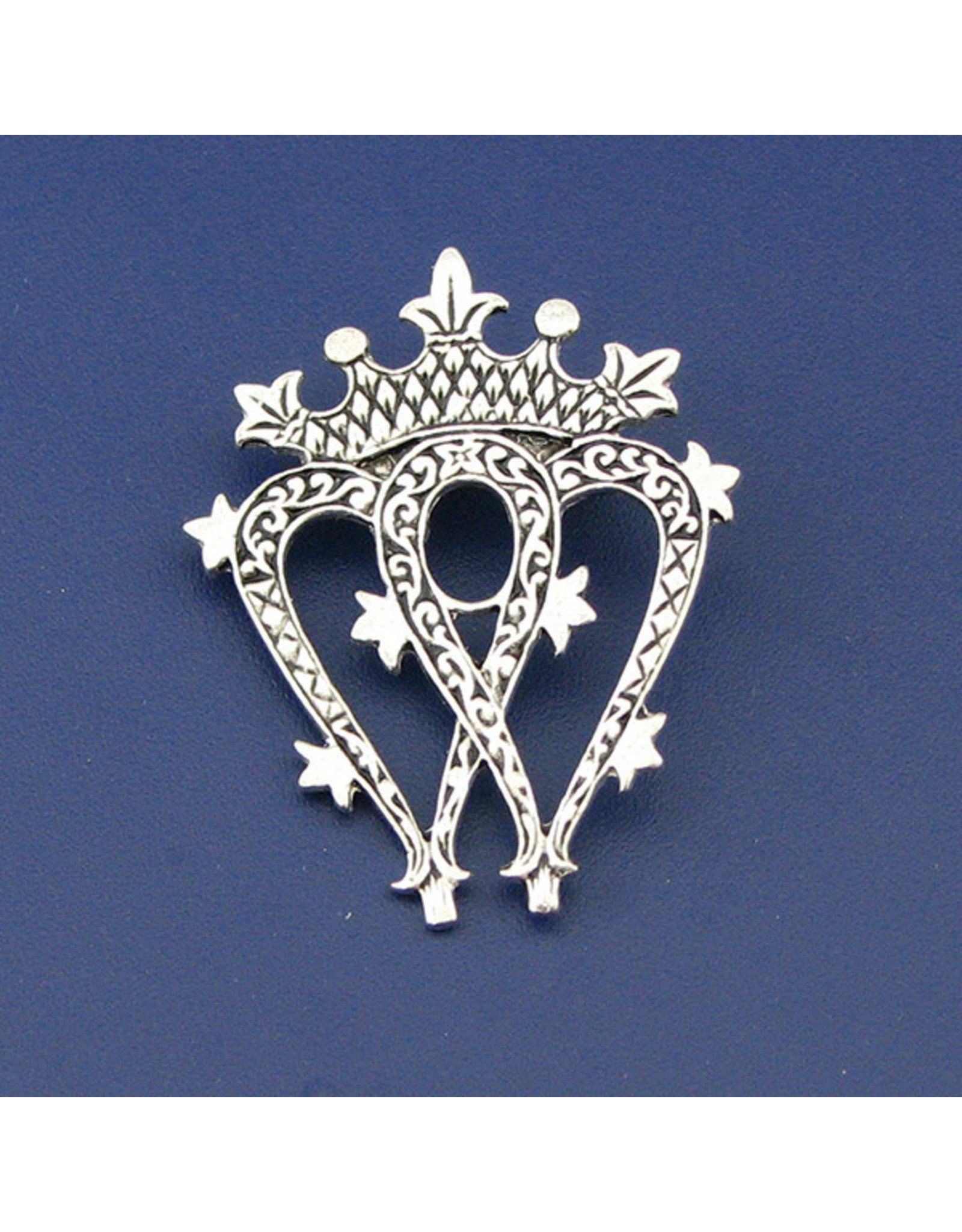 Piper Pewter Luckenbooth Brooch by Piper Pewter