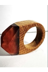 Toni Bruederich Wood Epoxy Fusion Rings by Toni Bruederich