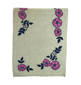 Cabot & Rose Table Runner hand printed by Teena Marie Fancey