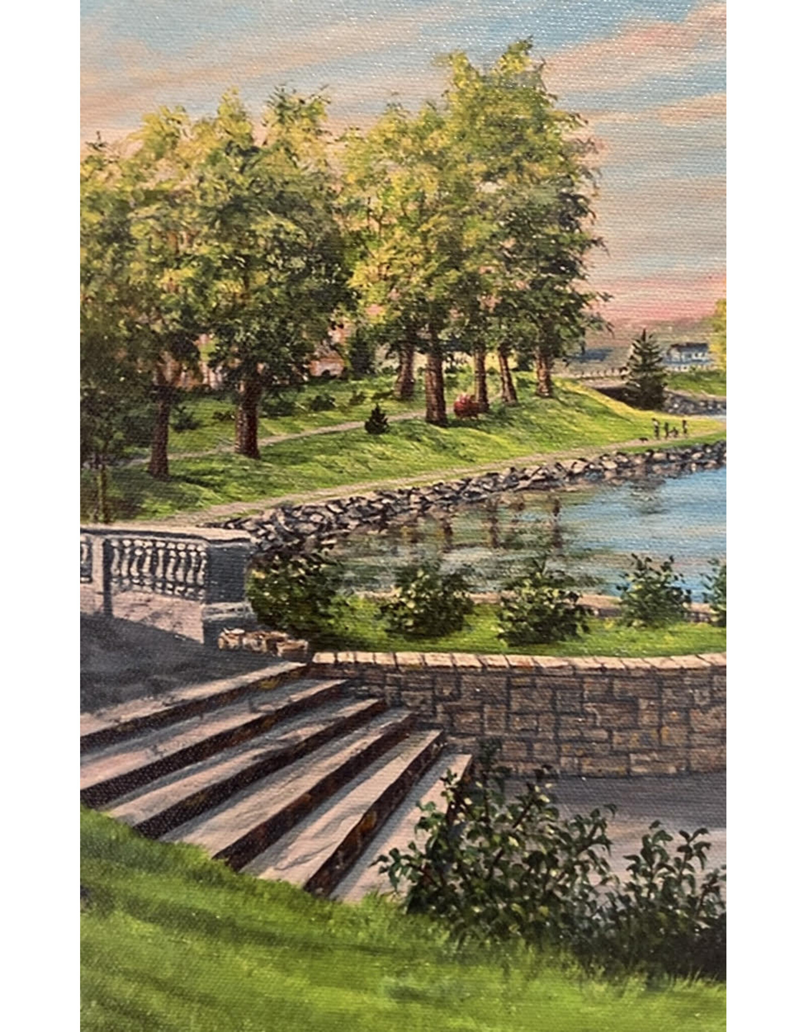 Gerd Bruckschwaiger  Wentworth Park, Reproduction on linen, Gerd Bruckschwaiger