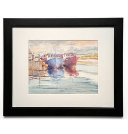 Patsy MacKinnon "Lingan Duo" original framed watercolour by Patsy MacKinnon