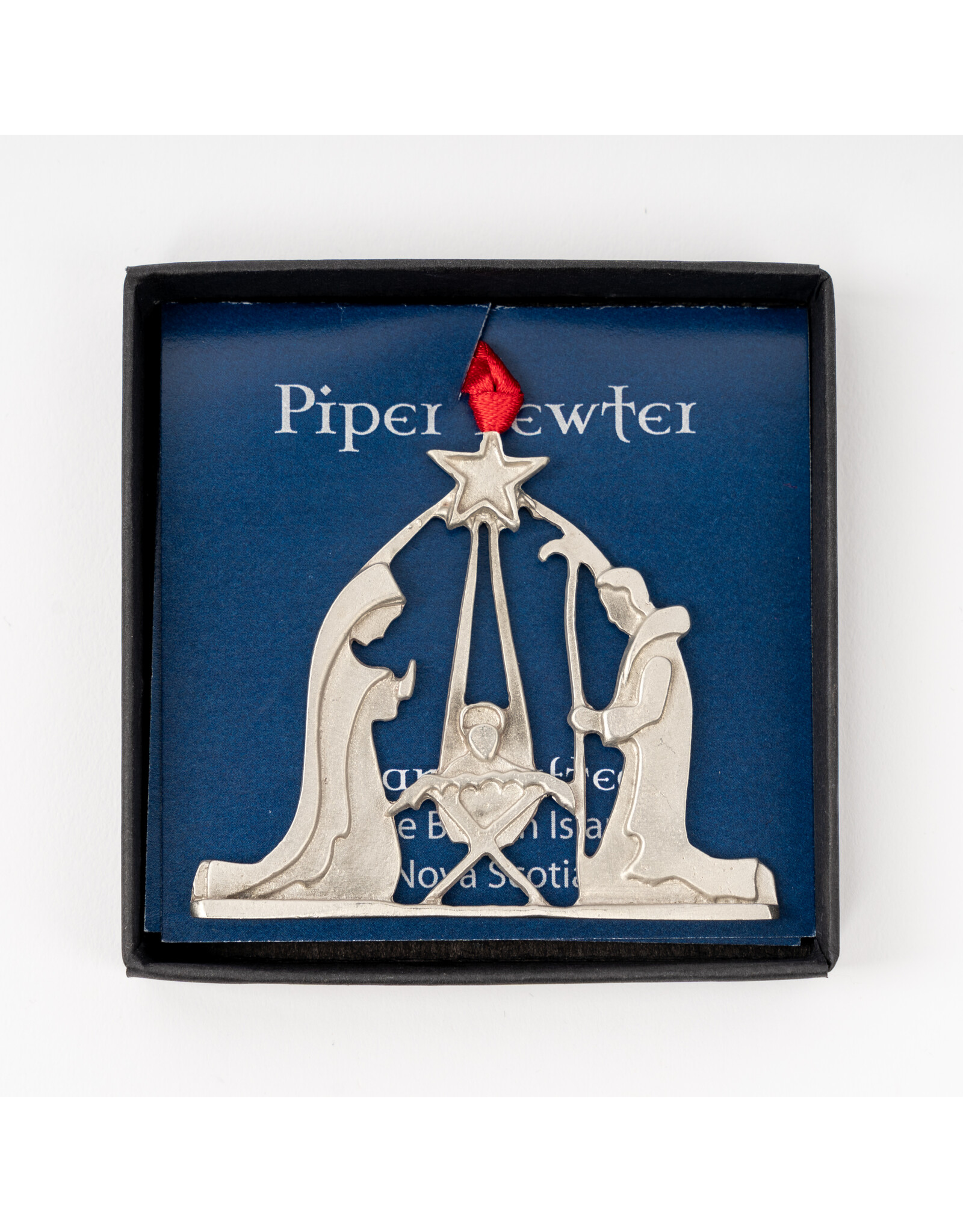 Piper Pewter Christmas Ornaments by Piper Pewter