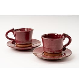 Jitka Zgola Espresso Cup and Saucer by Jitka Zgola