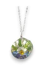 Irene MacKinnon Resin and Dried Flower Pendants by Irene MacKinnon