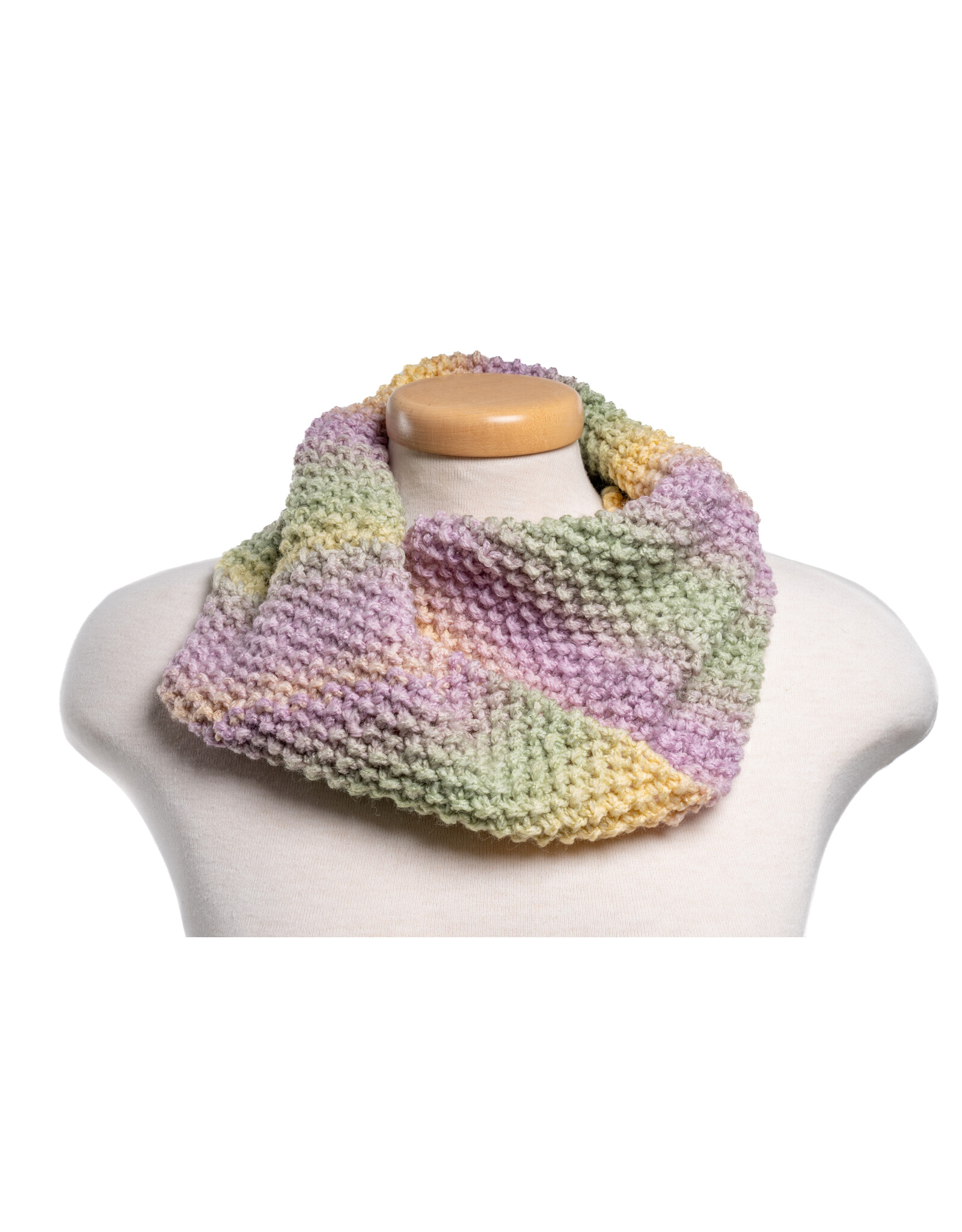 Betty Paruch Multi-colour Cowl/Scarf by Betty Paruch