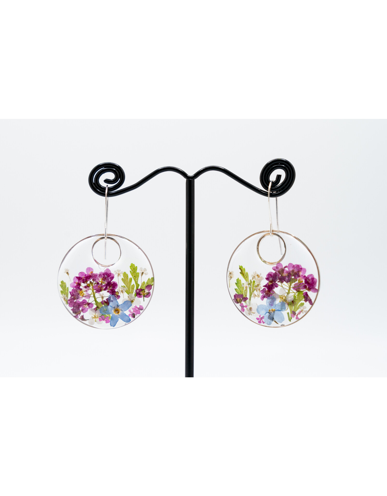 Irene MacKinnon Resin Earrings Collection,  handmade by Irene MacKinnon