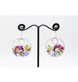 Irene MacKinnon Resin Earrings Collection,  handmade by Irene MacKinnon