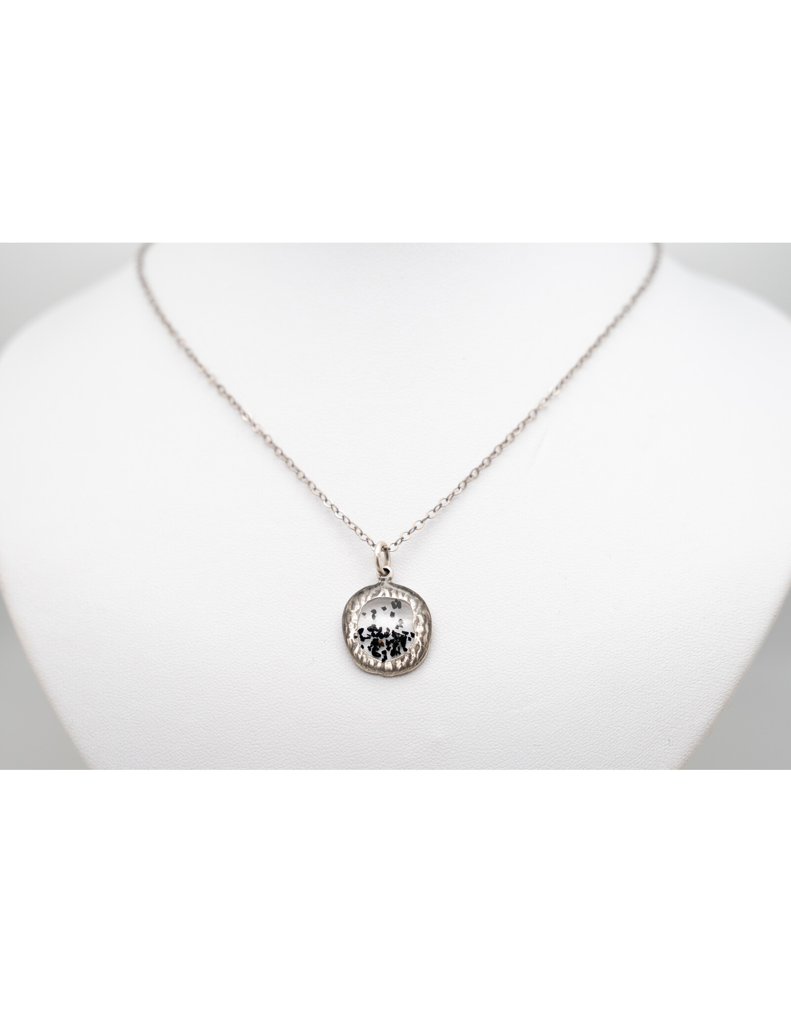 Irene MacKinnon Assorted coal dust necklace by Irene MacKinnon