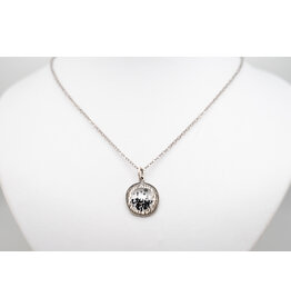 Irene MacKinnon Assorted coal dust necklace by Irene MacKinnon