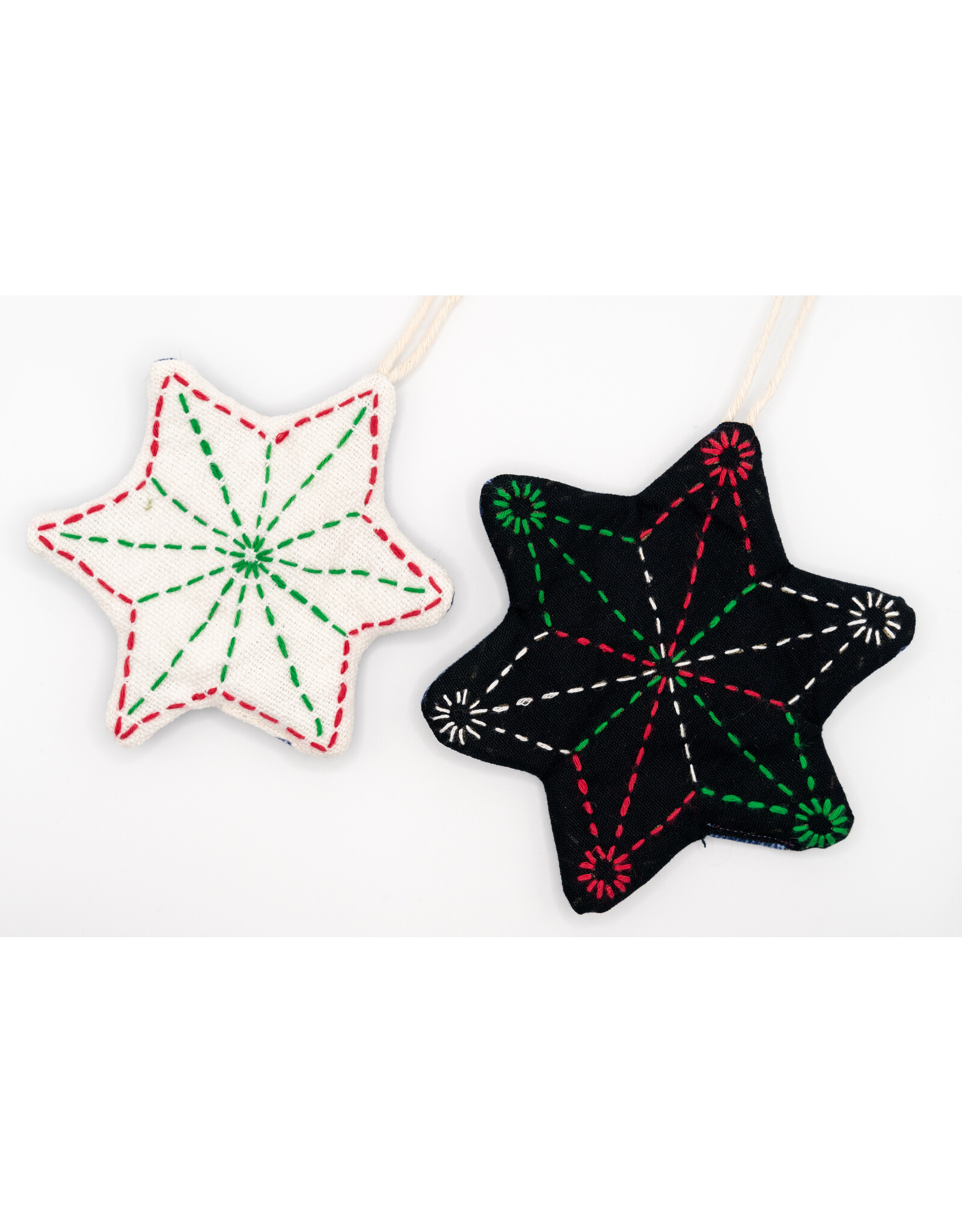 Katelin Theriault (Cedar Bay Sage) Hand Embroidered Ornaments by Katelin Theriault