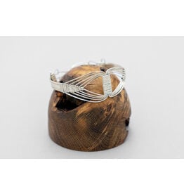 Michele Nicholson/Benac Jewellery Nefertiti bracelet, silver,  by Michele Nicholson