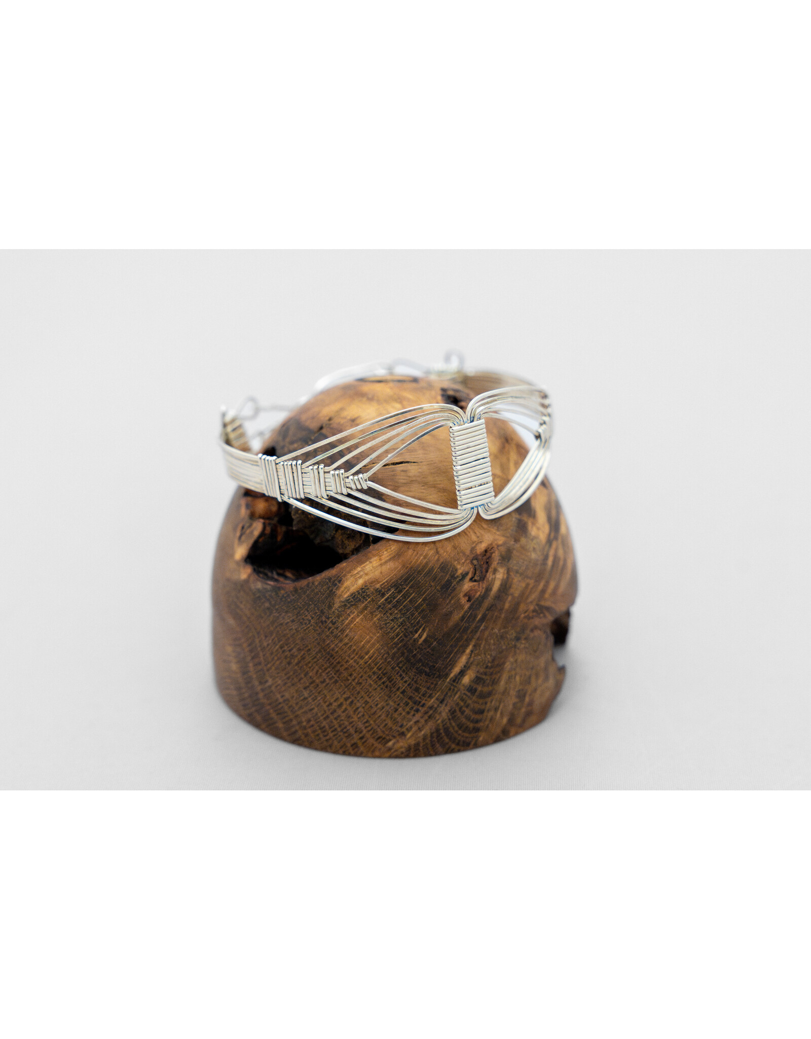 Michele Nicholson/Benac Jewellery Nefertiti bracelet, silver,  by Michele Nicholson